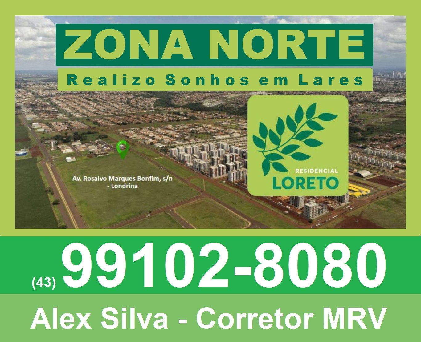 APARTAMENTOS NA PLANTA LONDRINA